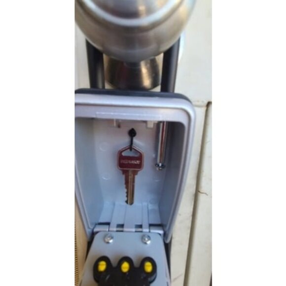 Portable Push Button Lock Box, 3-1/2 In. H. x 2-1/4 In. - Picture 3 of 3